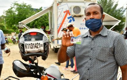 Implementan Plan Nacional de Registro de Motocicletas en El Seibo